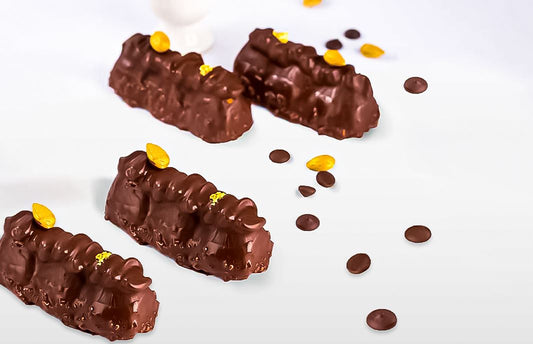 Callebaut Dark Chocolate Ginger & Lemon Cake