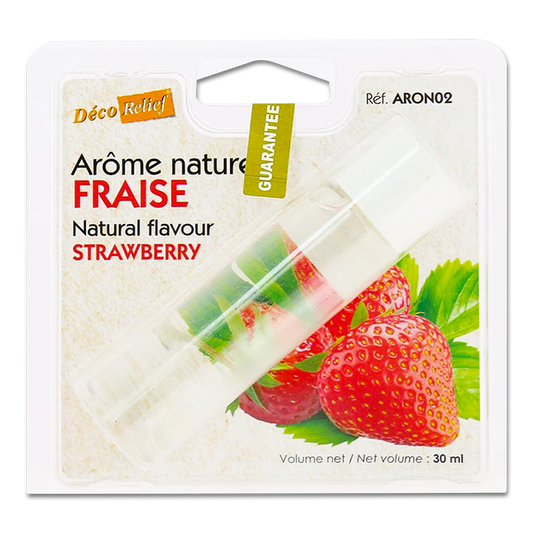 Deco Relief (France) Natural Flavour STRAWBERRY - 30ml bottle