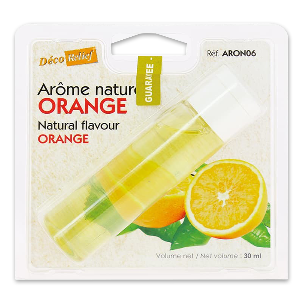 Deco Relief (France) Natural Flavour ORANGE - 30ml bottle