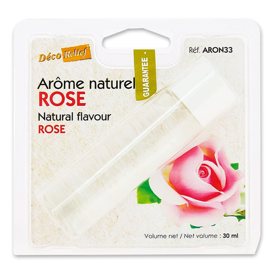 Deco Relief (France) Natural Flavour ROSE - 30ml bottle