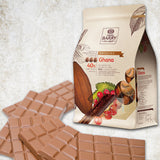 Cacao Barry Milk Chocolate 40%, Ghana - 2.5kg Coins Ghana Desserts