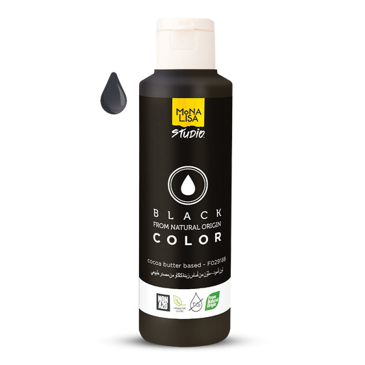 Coloured Cocoa Butter BLACK - 245gr