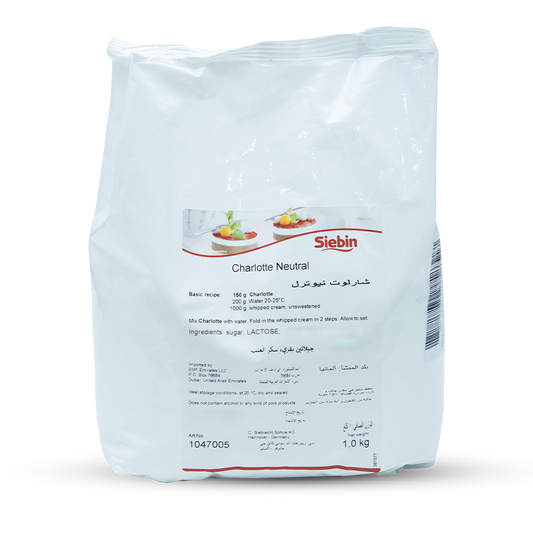 Cream Stabilizer CHARLOTTE NEUTRAL - 1kg Bag