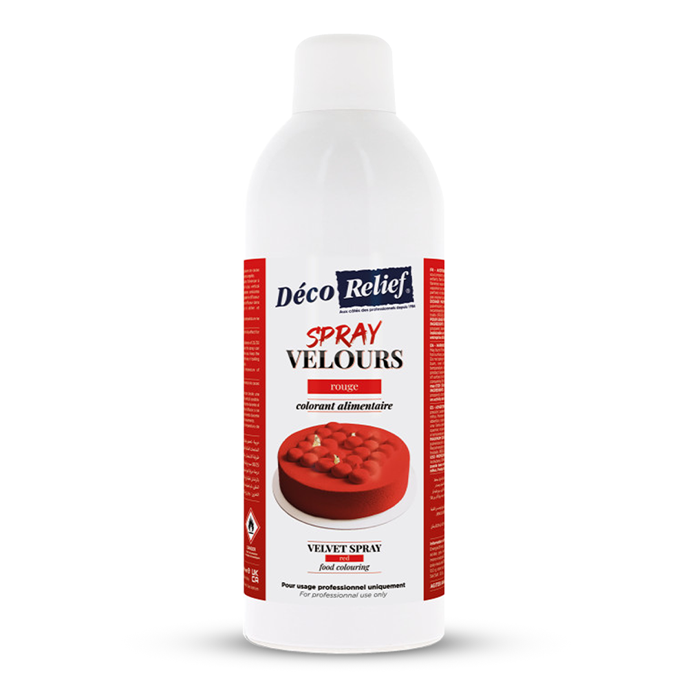 Deco Relief (France) Velvet Red Spray - 520ml
