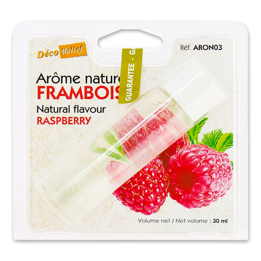 Deco Relief (France) Natural Flavour RASPBERRY - 30ml bottle