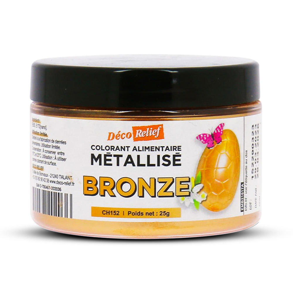 Deco Relief (France) Metallic Food Colouring Powder - 25gr