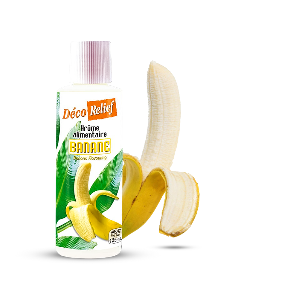 Deco Relief (France) Concentrated Aroma BANANA - 125ml bottle