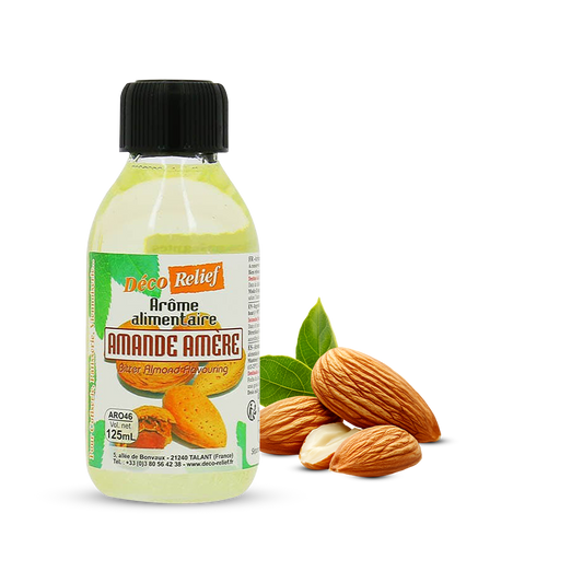 Deco Relief (France) Concentrated Aroma BITTER ALMOND - 125ml bottle