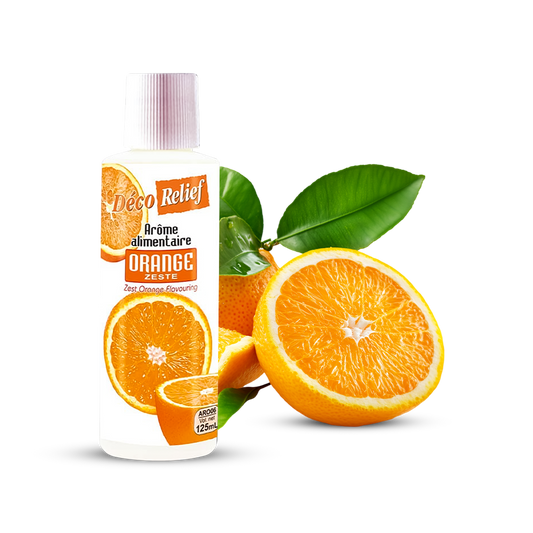 Deco Relief (France) Concentrated Aroma ORANGE - 125ml bottle
