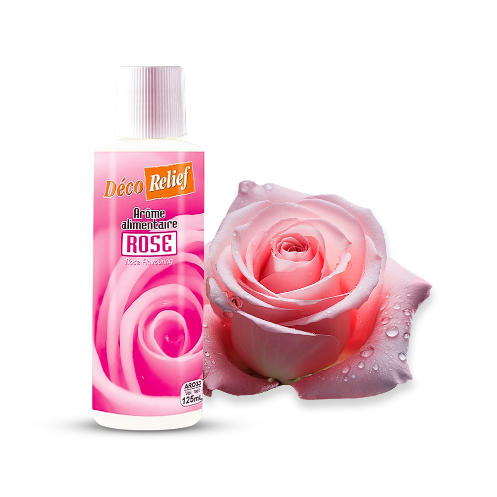 Deco Relief (France) Concentrated Aroma ROSE - 125ml bottle