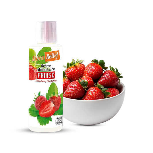 Deco Relief (France) Concentrated Aroma STRAWBERRY - 125ml bottle