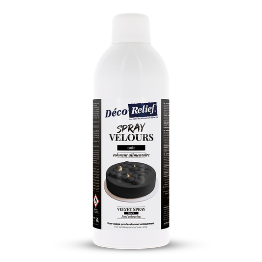 Deco Relief (France) Velvet Black Spray - 520ml
