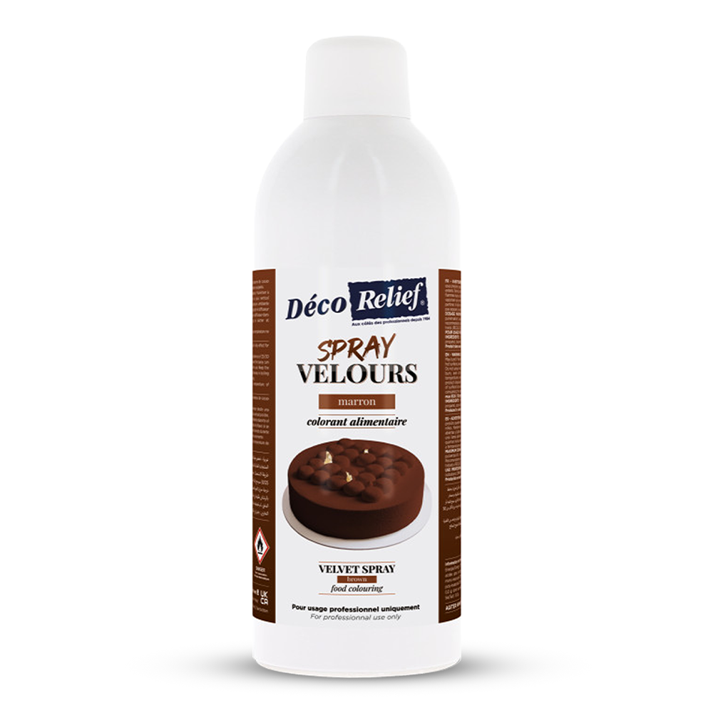 Deco Relief (France) Velvet Brown Spray - 520ml