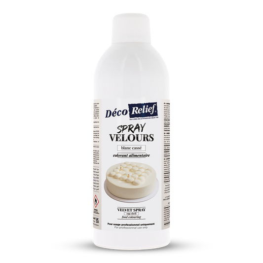 Deco Relief (France) Velvet White Spray - 520ml