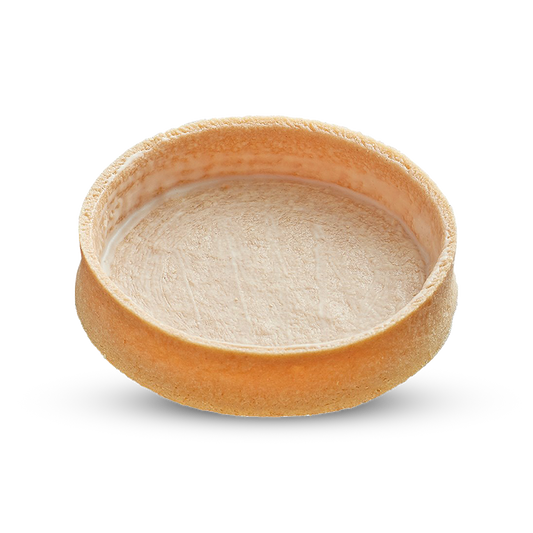 Frozen Vanilla Round tart shells coated with butter - Small