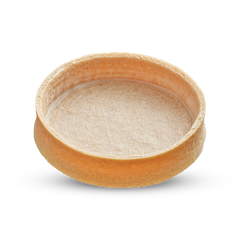 Frozen Vanilla Round tart shells coated with butter - Small