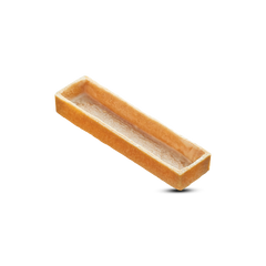 Frozen Vanilla Rectangle tart shells coated with butter - Mini
