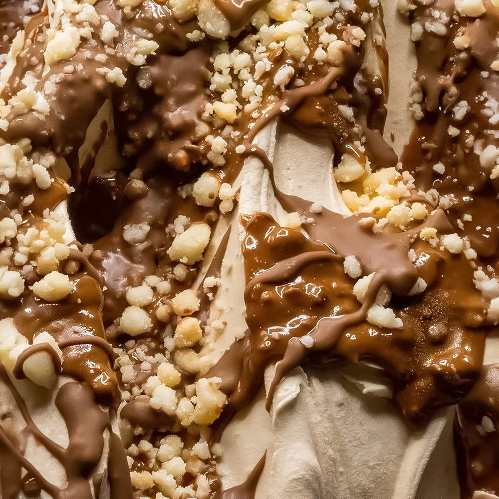 Chocolate Cookie & Hazelnut Variegato for Gelato Dessert EVS09100 Chocolate Cookie & Hazelnut Variegato for Gelato & Pastry 6kg | Vayragato Biscottis