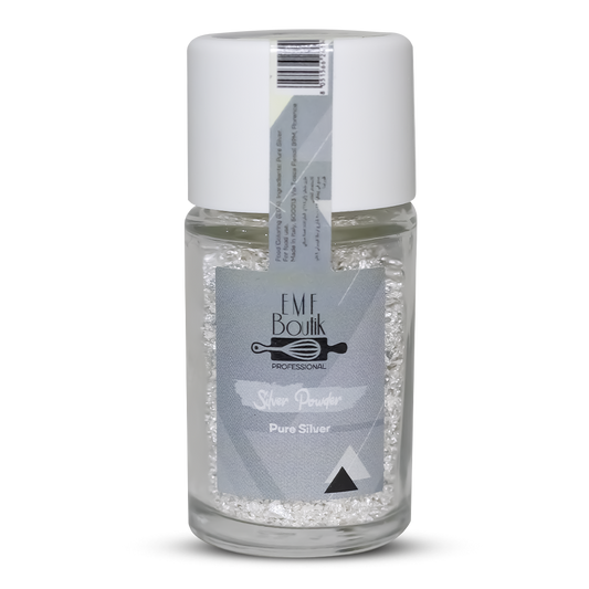 Bottle of silver cleaner with visible brand label on a white background