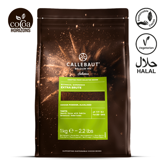 100% Pure Cocoa Powder 22-24%, Callebaut Extra Brute COCOA_POWDER