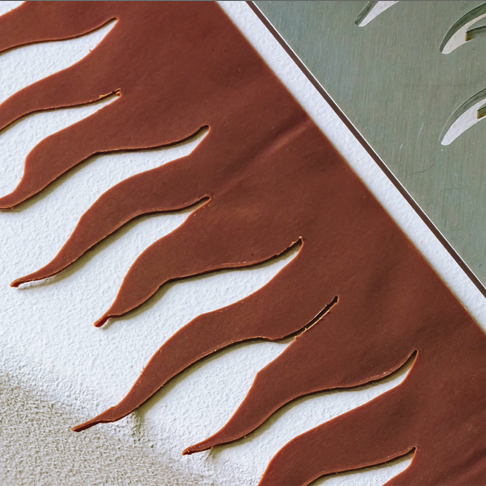 Martellato Stainless Steel Flame Template