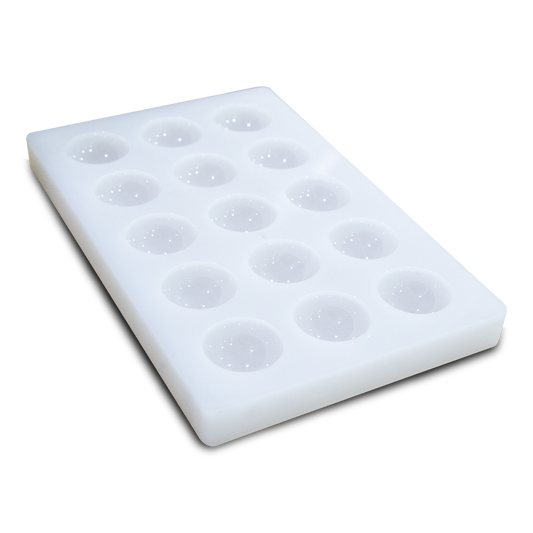 Cacao Barry Polycarbonate (Plastic) Mould Half Sphere 4cm