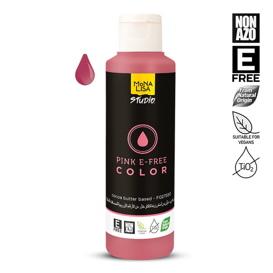 Coloured Cocoa Butter PINK (E-FREE)