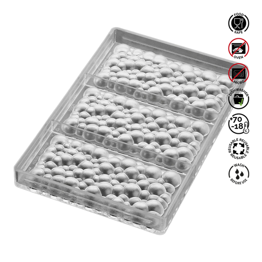 Pavoni Polycarbonate mould SPARKLING Bar PC5001.