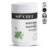 White container with 'SOC CHEF' branding and certification logos on a white background
