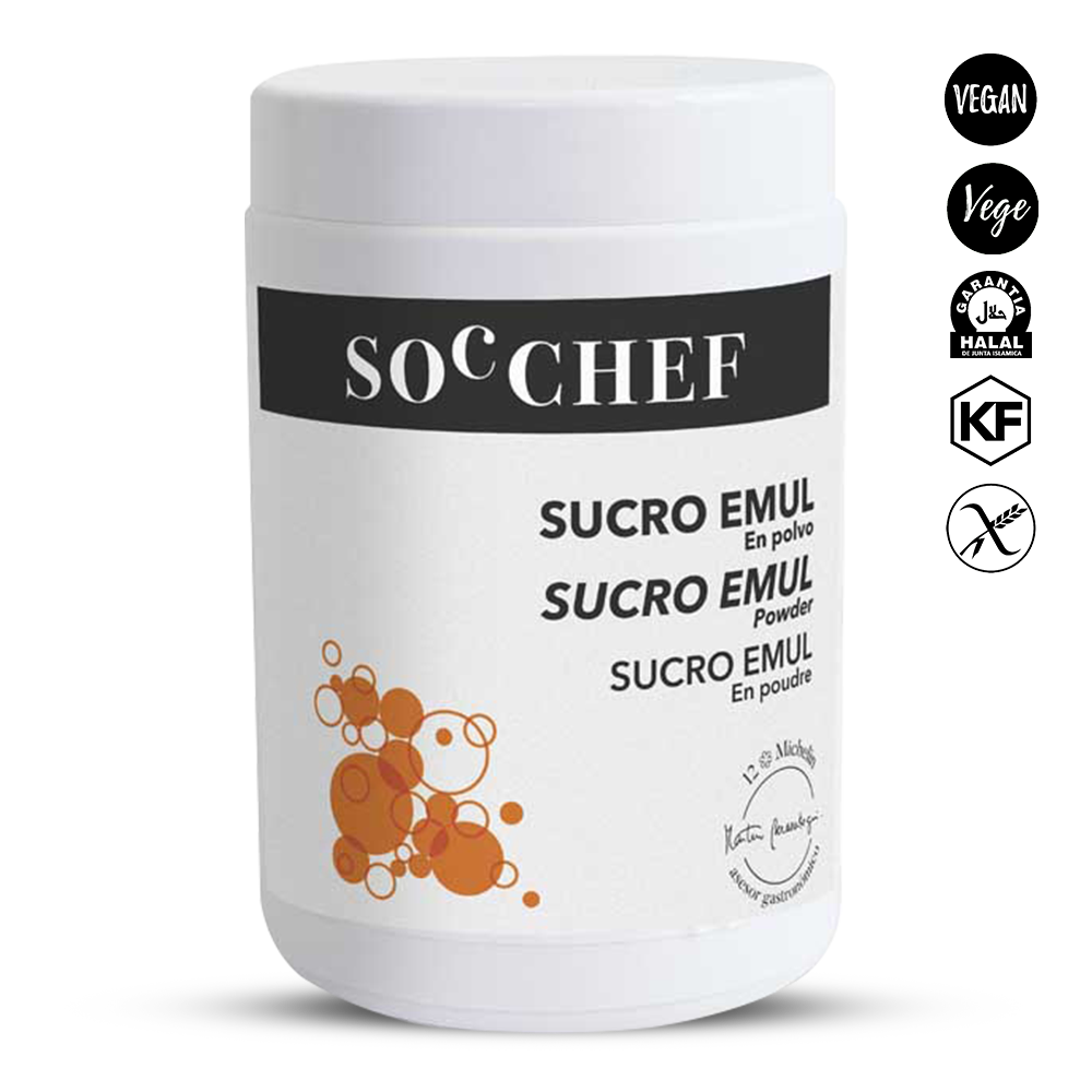 White container with 'SOC CHEF' label and orange graphics on a white background