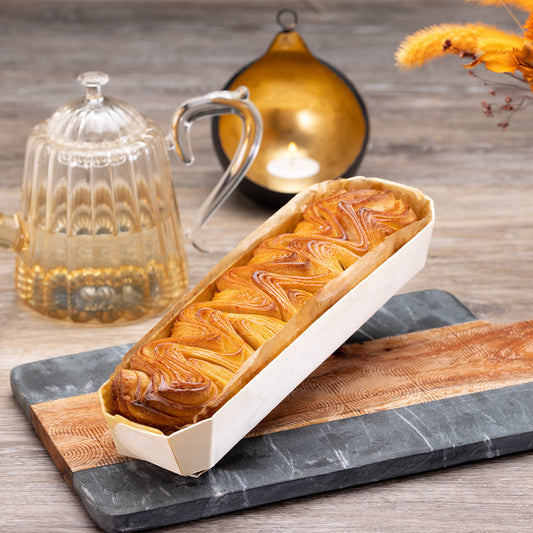 VICOMTE Wooden Baking Molds With Paper Liners Dessert
