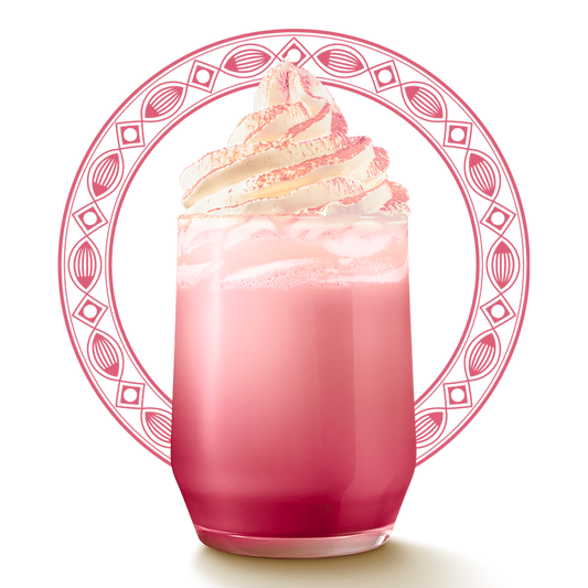 Van Houten Ground Ruby Chocolate For Drink