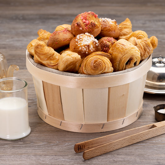 Wooden Bread Basket Large POUSSE 27 Dessert