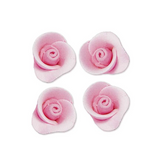DecoRelief (France) Gumpaste Flowers SMALL PINK ROSE - 96 PCS