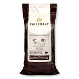Callebaut Belgium, 811 Dark Chocolate 54.5%, 10kg callets