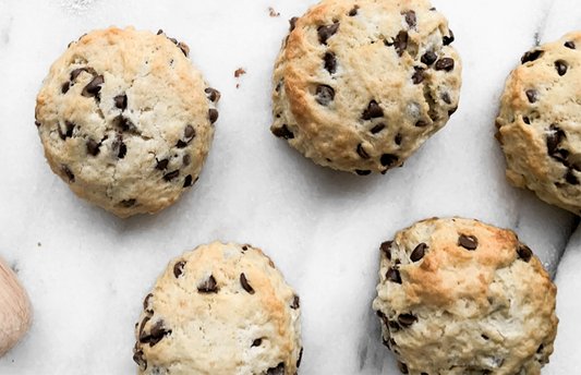 Scones with Chocolate Drops