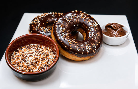 Callebaut  Chocolate Glazed Donuts
