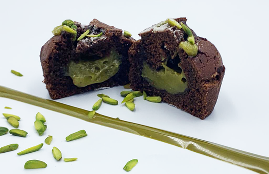 Mediterranean Pistachio Molten Cake