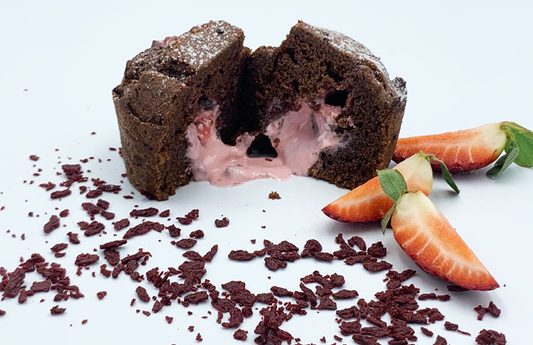 Strawberry Chocolate Lava Cake