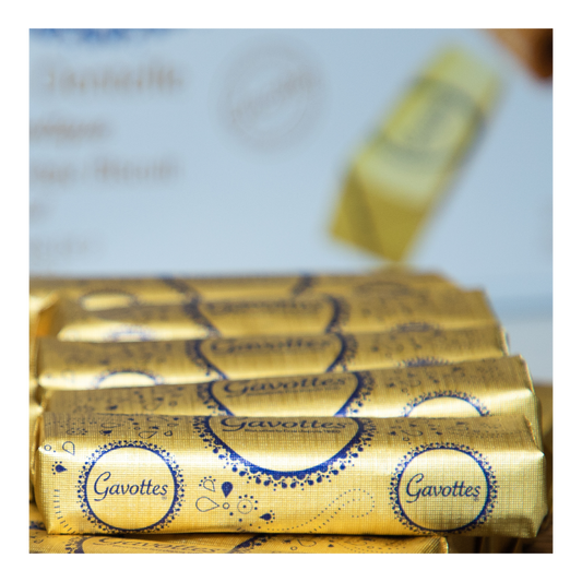Crêpe Dentelle Plain L'authentique - 240pcs (1.25kg) Tin
