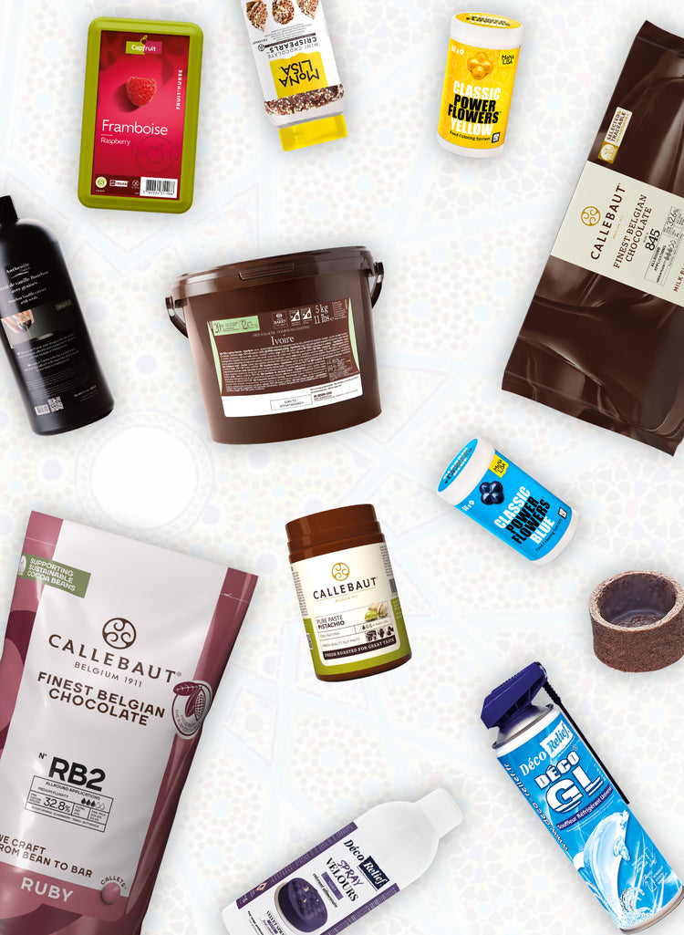 BANNER WITH CALLEBAUT BRANDS