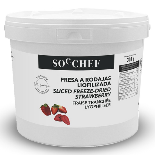 Sliced freeze dried Strawberry