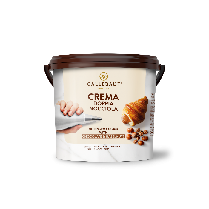 Callebaut Crema Doppia Nocciola Chocolate Hazelnut Filling 5KG