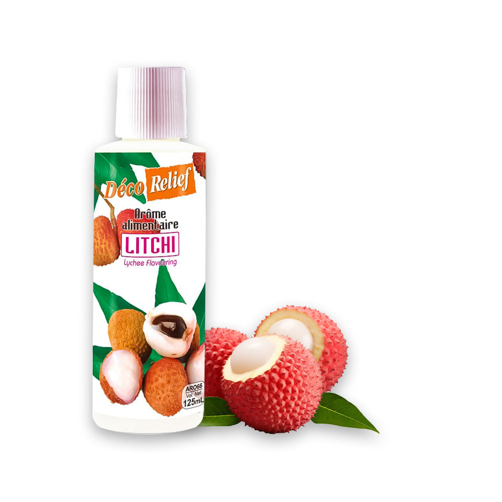 Deco Relief (France) Concentrated Aroma LITCHI - 125ml bottle