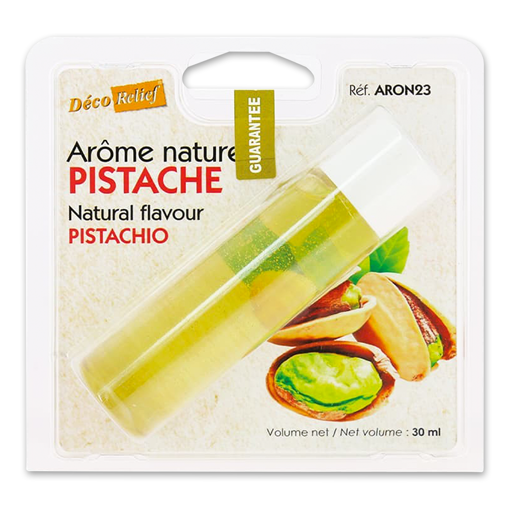 Deco Relief (France) Natural Flavour PISTACHIO - 30ml bottle