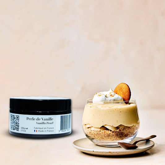 Authentic Product  Bourbon Vanilla Pearls From Madagascar dessert