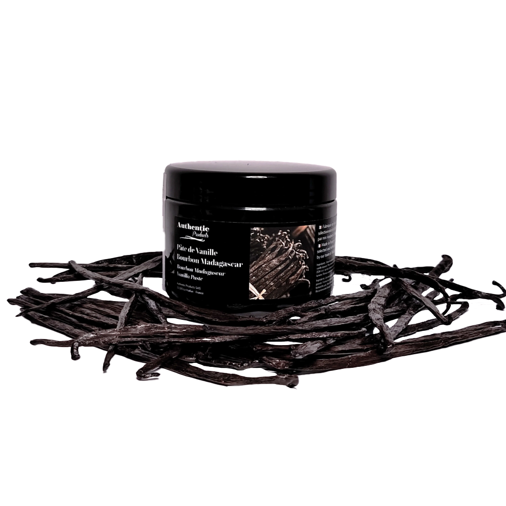 Authentic products, Bourbon Vanilla Bean Paste from Madagascar 500g Pot