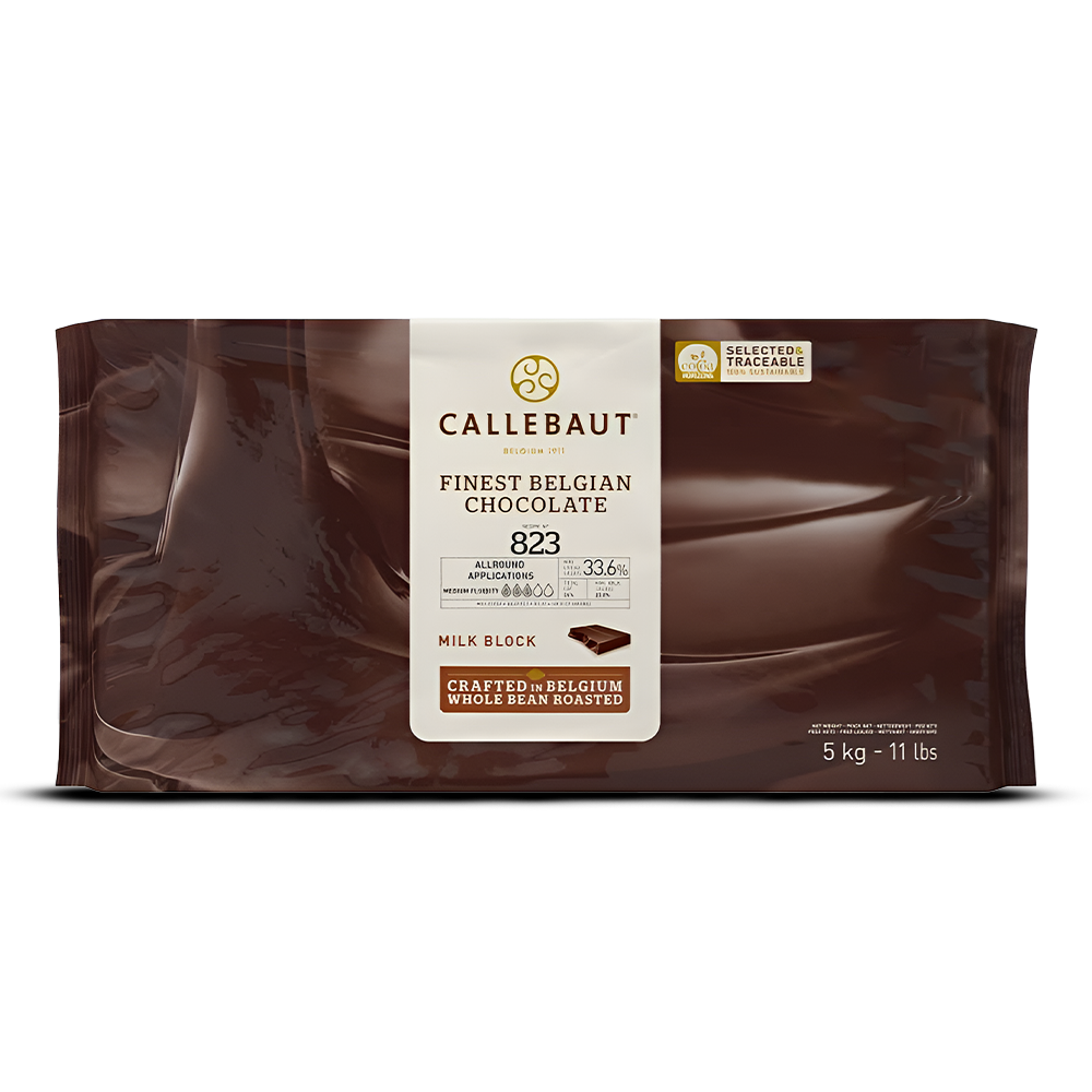Milk Chocolate 33.6% Min Cocoa, n° 823