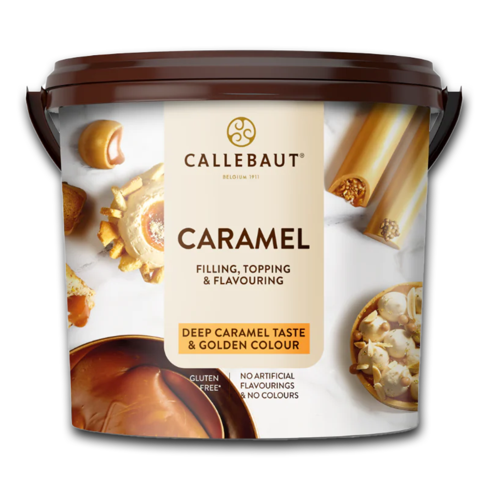 Callebaut Belgium, Caramel filling, water based-5kg bucket