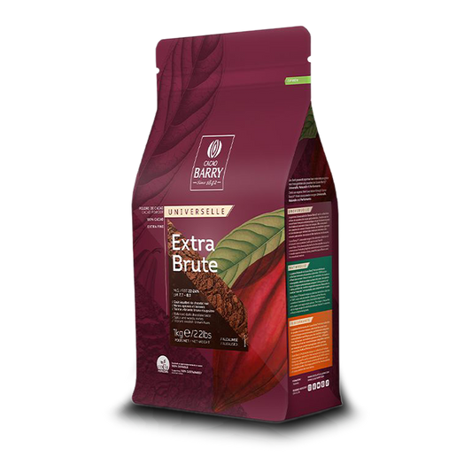 100% Pure Cocoa Powder 22-24%, Extra Brute